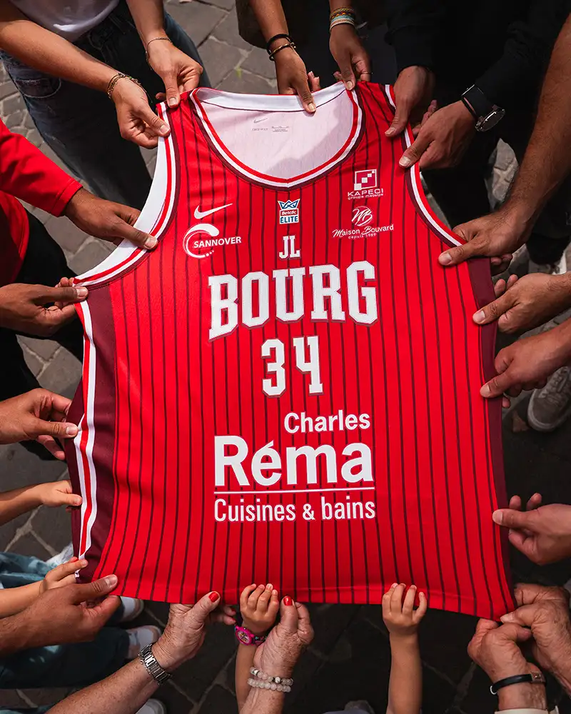 Maillot Réplica BetClic Rouge Adulte 2025.26