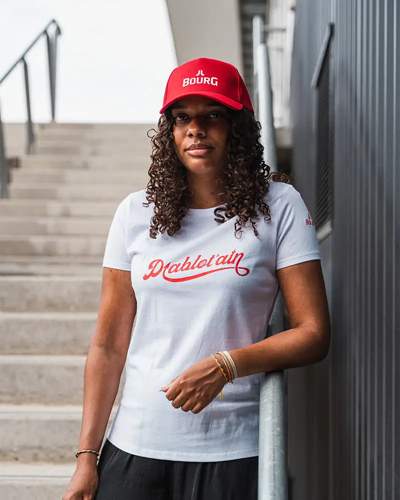 Tee-shirt Femme Blanc Diablotain (PROMO)