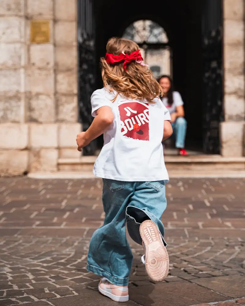 Tee-shirt Enfant Blanc Terrain