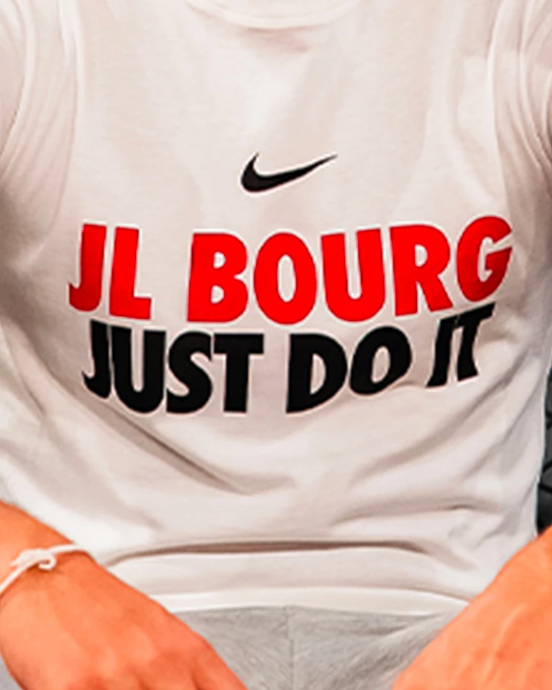 Tee-shirt Just Do It Blanc Enfant