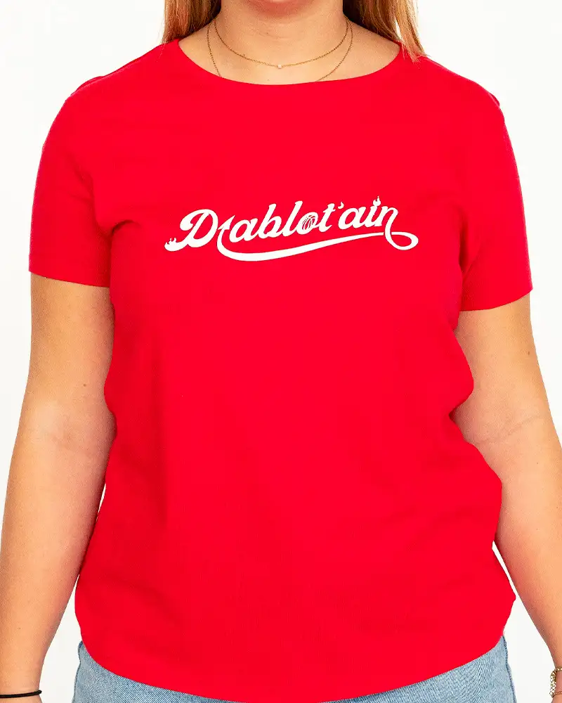 Tee-shirt Femme Rouge Diablotain (PROMO)